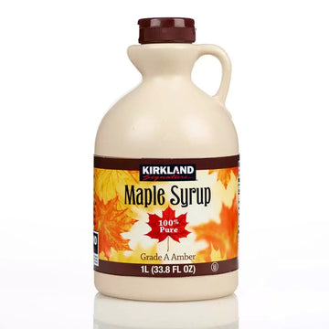 Kirkland Signature 100% Pure Grade A Amber Maple Syrup 1L