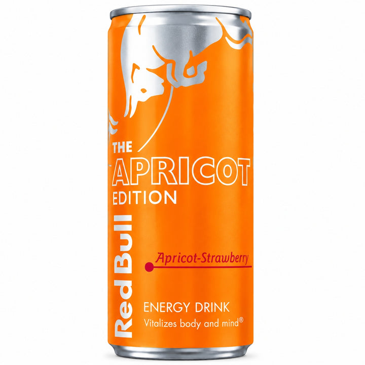Red Bull Apricot Edition Apricot and Strawberry 250ml X 12