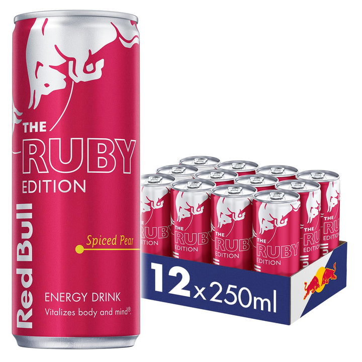 Red Bull The Ruby Edition Spiced Pear 250ml X 12