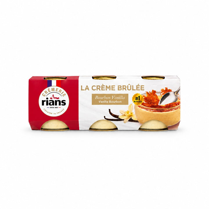 Rians La Creme Brulee Bourbon Vanilla Desserts 6 × 100g