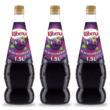 Ribena Blackcurrant Squash 1.5Ltr X 3