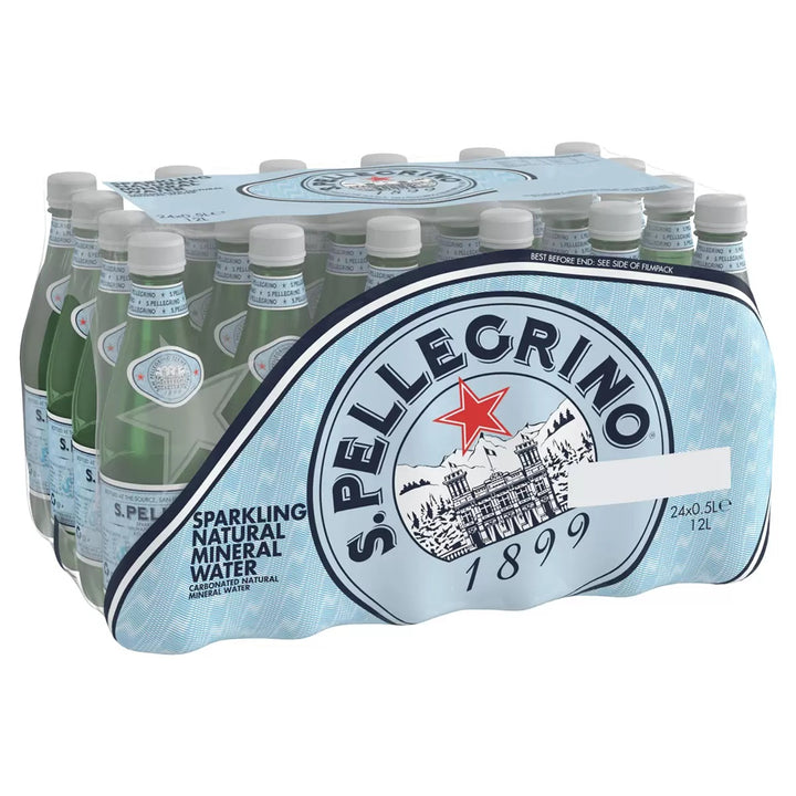 San Pellegrino Sparkling Mineral Water 24 x 500ml