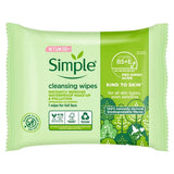 Simple Cleansing Facial Wipes 33 Pack
