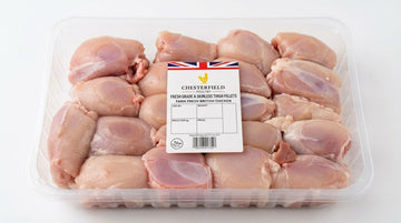 Skinless Halal Chicken Thigh Fillets 2kg