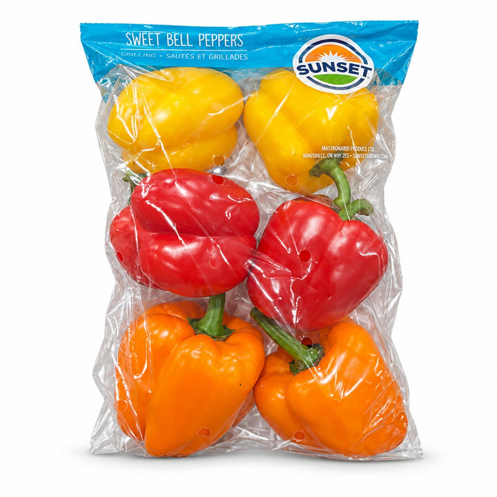 Sunset Mixed Peppers 6 Count