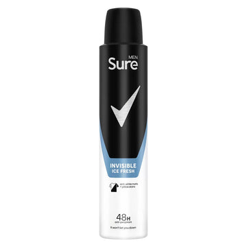 Sure Men Invisible Ice Fresh Anti-Perspirant 200ml