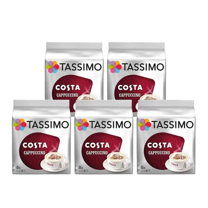 Tassimo Costa Cappuccino Coffee Pods 40 Servings