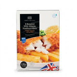 Three Oceans 8 Breaded Wild Atlantic Haddock Fillets 1.36kg
