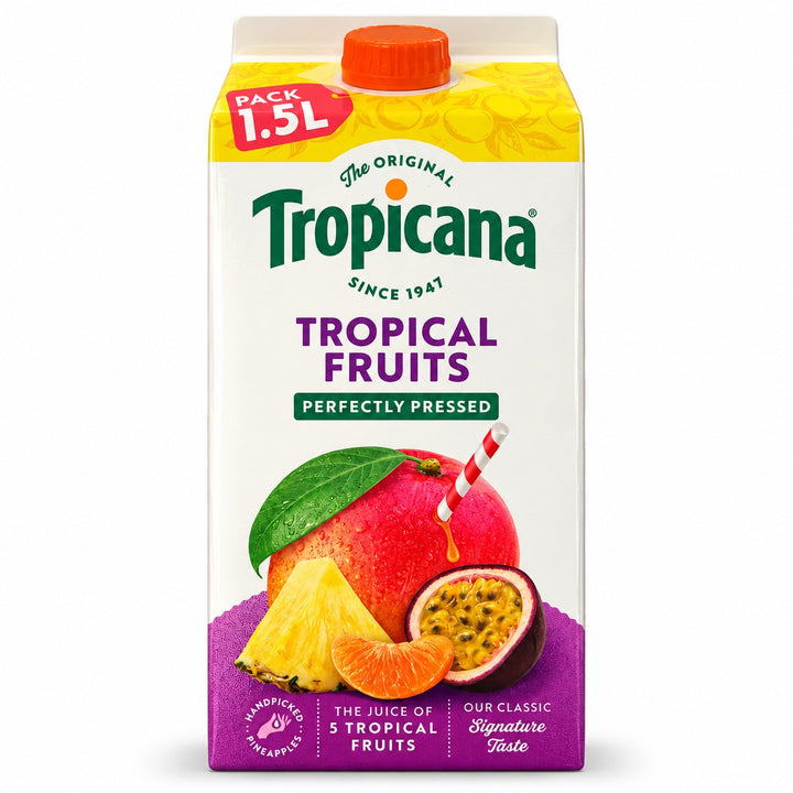 Tropicana Tropical Fruits Perfectly Pressed Juice 1.5L