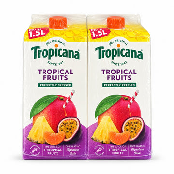Tropicana Tropical Fruits Perfectly Pressed Juice 2 x 1.5L