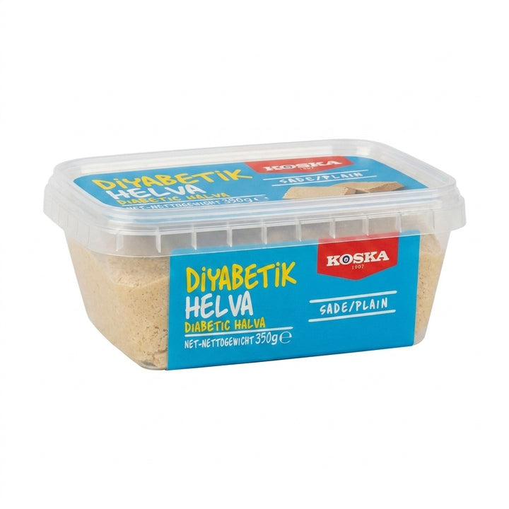 Turkish Diabetic Plain Halva Koska 350g-1