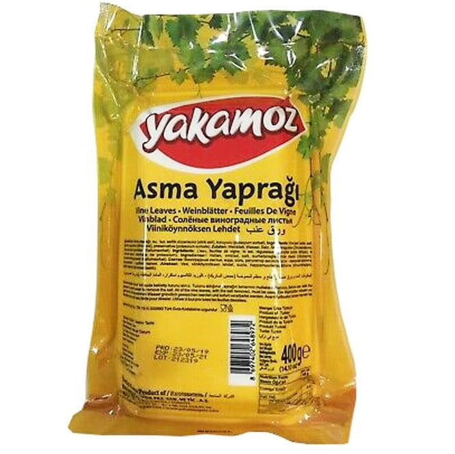 Turkish Grape Leaves for Stuffing Yakamoz 400g 1