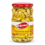 Turkish Pickled Hot Baby Peppers Yakamoz 650g