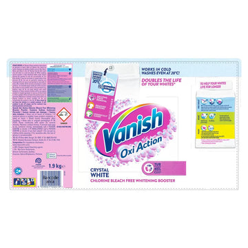 Vanish Gold Oxi Action Powder Crystal White 1.9kg-5