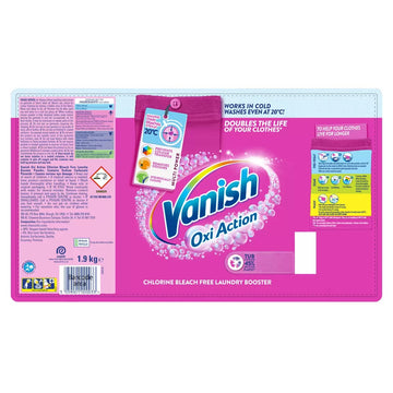 Vanish Gold Oxi Action Powder Fabric Stain Remover 1.9kg-5