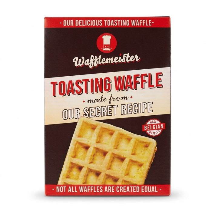 Wafflemeister Toasting Waffles Twin Packs 50g X 30
