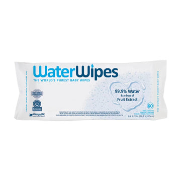 Waterwipes Biodegradable baby Wipes 60 Wipes