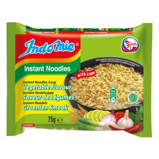 Indomie Vegetable Flavour Noodles 75g X 40
