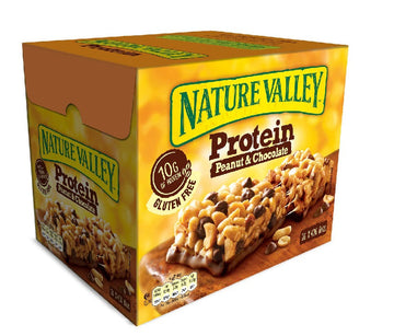 Nature Valley Protein Peanut & Chocolate Bars 26 X 40g