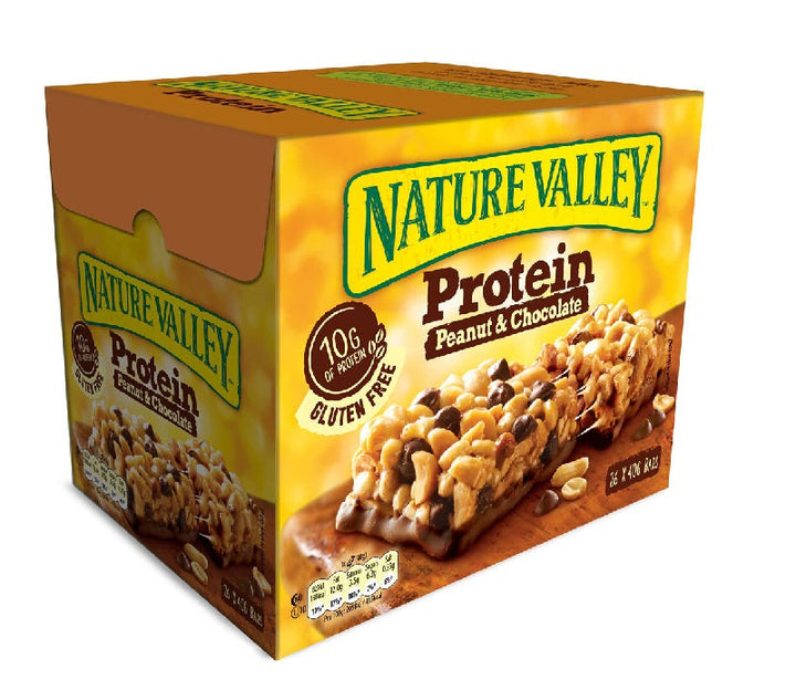 Nature Valley Protein Peanut & Chocolate Bars 26 X 40g